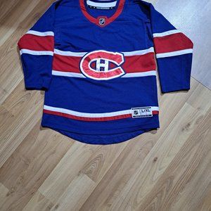 OuterStuff Montreal Canadiens Reverse Retro 1.0 NHL Jersey Youth L/XL